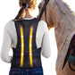 Correcteur de posture dorsale pour l'équitation (Anti maux de dos à cheval)